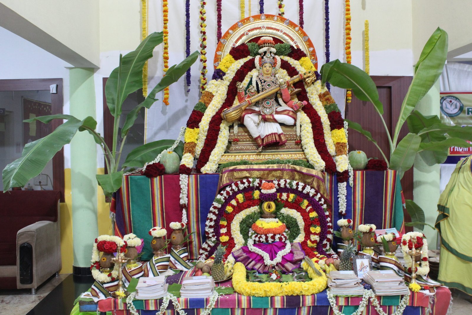 Akshara Abhyasa & Saraswati Puja